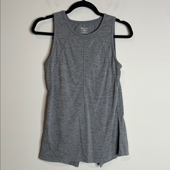 Athleta | Women’s Grey Foothill Seamless Tank Top Size Small - Picture 3 of 6